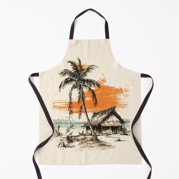 Item preview, Tiki Hut Vintage Retro designed and sold by Retro Travel Design.