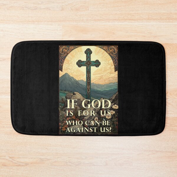 Item preview, Unshakable Faith Romans 8:31 Divine Strength God Bible Verses designed and sold by trendyzcom.