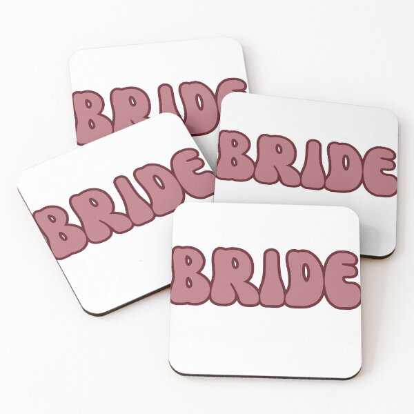 Item preview, Bride Bubble Letters designed and sold by MadebyHughes.