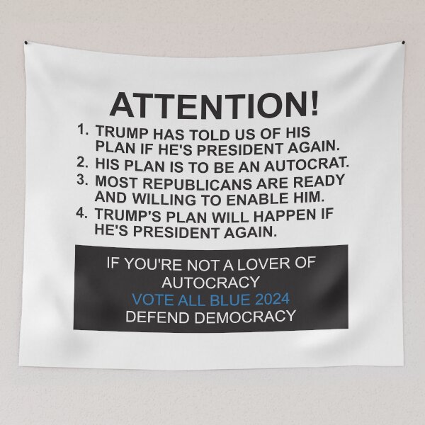 Item preview, Attention  designed and sold by Politics-Corner.