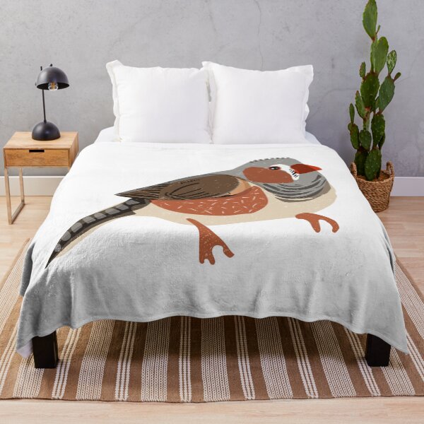 Item preview, Elegant Illustrated Zebra Finch Bird Fine Art Print A Captivating Addition to Any Space Nursery designed and sold by BONBcreative.