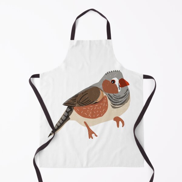 Item preview, Elegant Illustrated Zebra Finch Bird Fine Art Print A Captivating Addition to Any Space Nursery designed and sold by BONBcreative.