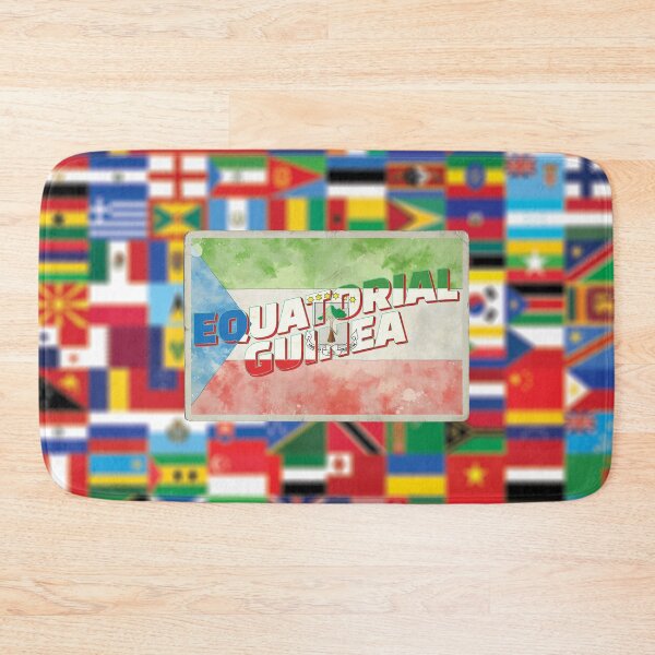 Item preview, Equatorial Guinea Vintage style retro souvenir designed and sold by DeveloperProp0.