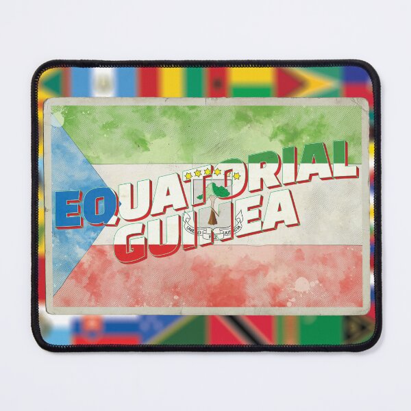 Item preview, Equatorial Guinea Vintage style retro souvenir designed and sold by DeveloperProp0.