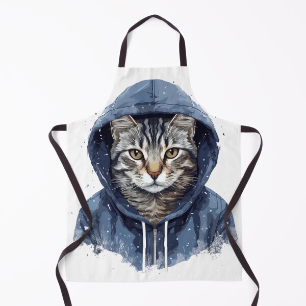 Item preview, Disappearing Glitch Cat in a Hoodie designed and sold by yodaddydesigns.