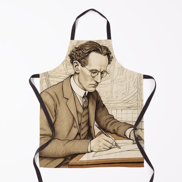 Item preview, Erwin Schrodinger scientist designed and sold by ComicsFactory.