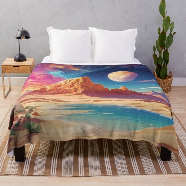 Item preview, Celestial Refuge: A Night Sky above the Oasis designed and sold by Ngea.