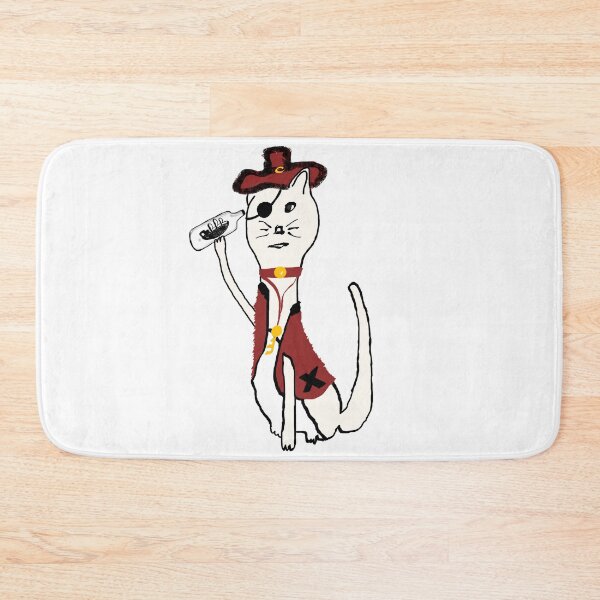 Item preview, Pirate Cat Captain of the Ship designed and sold by fairytalearrrt.