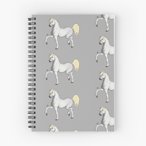 Item preview, Ghost the grey, trotting Welsh pony stallion designed and sold by BusterDraws.
