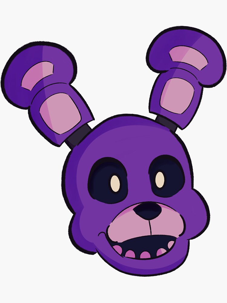 Fnaf 1 Bonnie Art Board Print for Sale by opthedragon