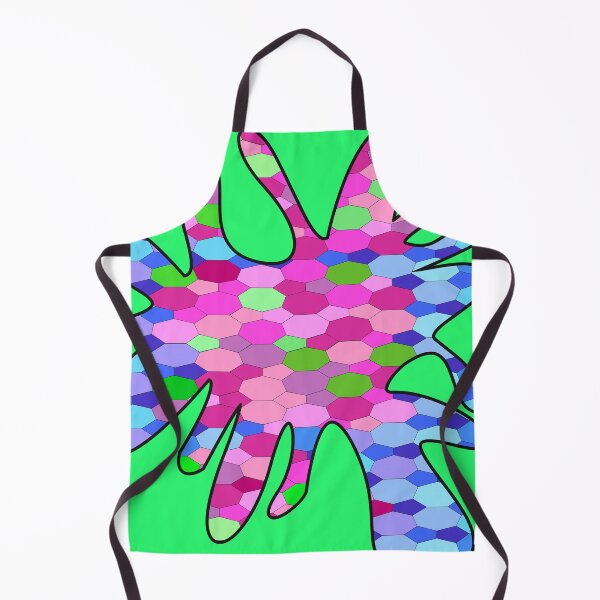 Aperçu de l'œuvre SCALEY SPLASH (Rose/Vert/Bleu) créée et vendue par HaNoFri.