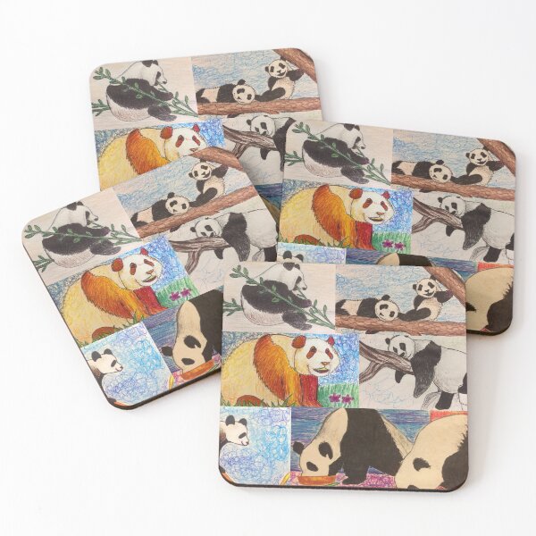 Item preview, Panda Collage designed and sold by mikadofay.