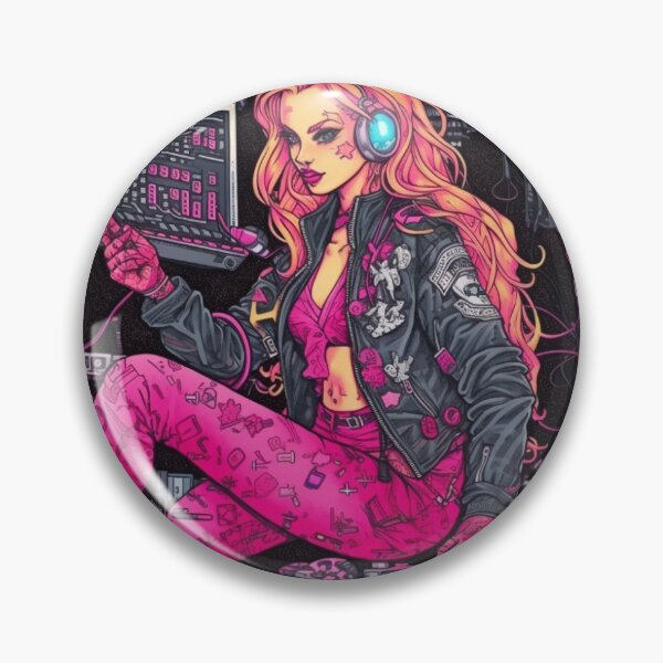 Item preview, Hacker Barbie designed and sold by hackersticker.