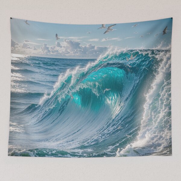 Item preview, Rough sea designed and sold by Lazoni.