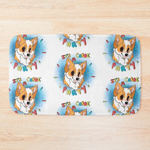 Item preview, It’s a corgi party! designed and sold by Slushiekins.