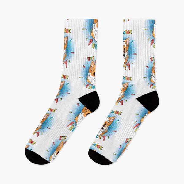 Item preview, It’s a corgi party! designed and sold by Slushiekins.