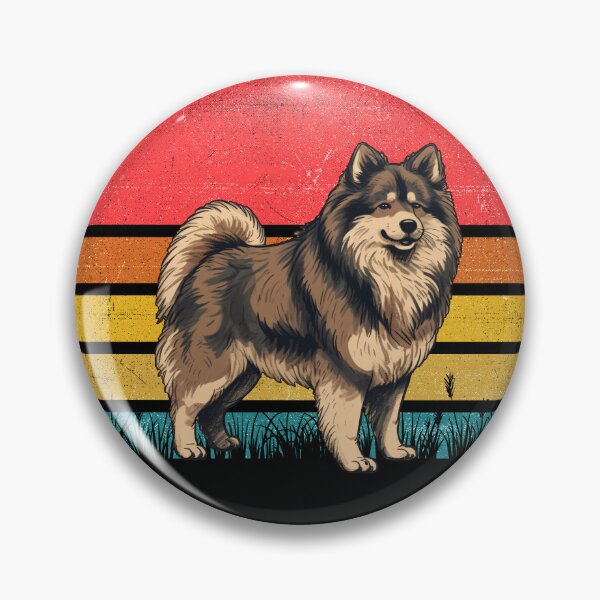Item preview, Finnish Lapphund Vintage Retro Sunset designed and sold by rafaeltto.