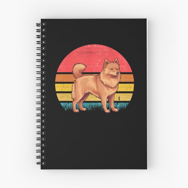 Item preview, Finnish Spitz Vintage Retro Sunset designed and sold by rafaeltto.