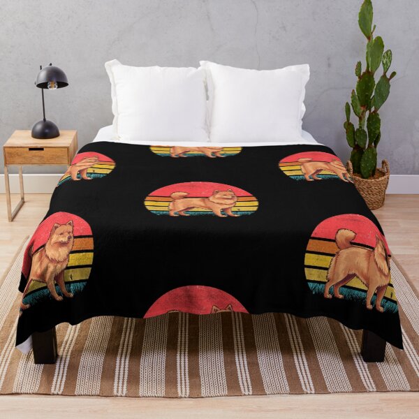 Item preview, Finnish Spitz Vintage Retro Sunset designed and sold by rafaeltto.