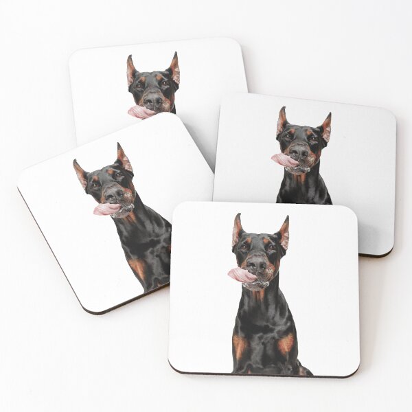 Item preview, Natural Ear Doberman Essential T-Shirt designed and sold by isola design⭐⭐⭐⭐.