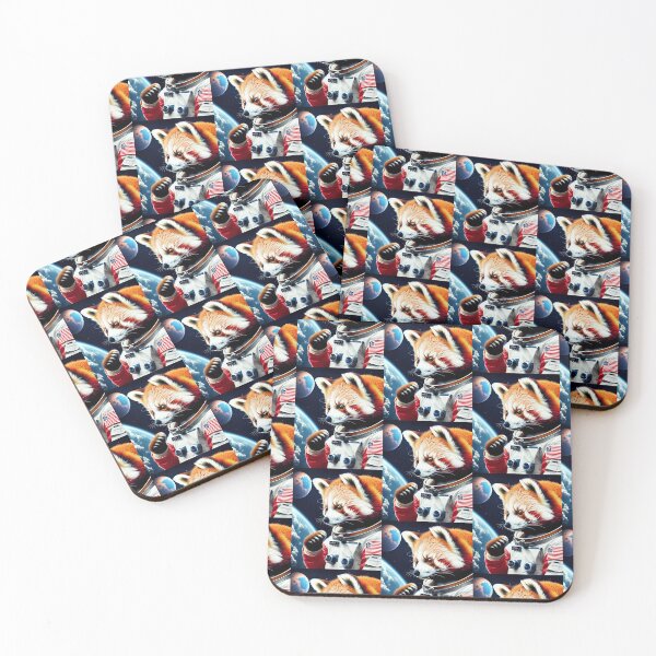 Item preview, Red Panda US Astronaut designed and sold by FunnehGacha.