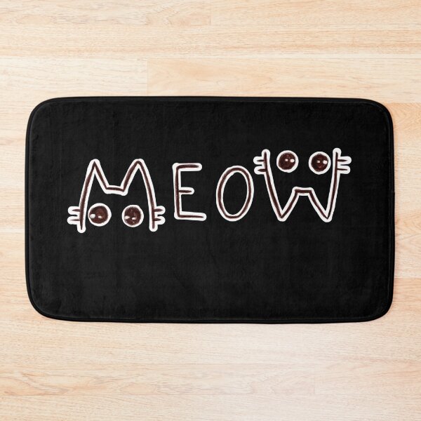 Item preview, Meaw print shirt kawaii cat sticker designed and sold by Hiibo-o.