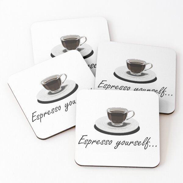 Item preview, Espresso yourself - Black designed and sold by LaloParker.