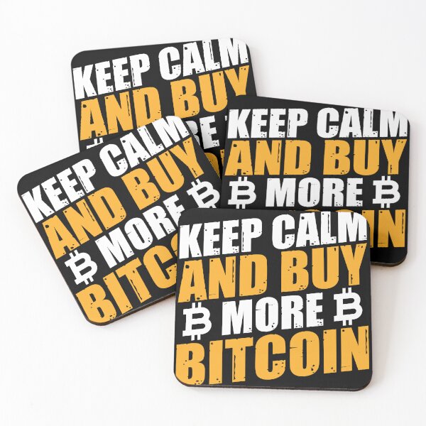 Item preview, Keep calm and buy more bitcoin designed and sold by Print_Fuse.
