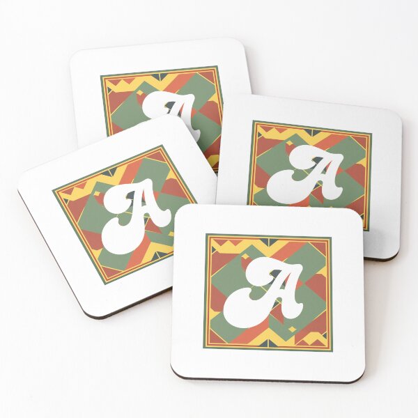 Item preview, Retro Letter A Monogrammed Boho Chic Aesthetic  designed and sold by helloiamskye.