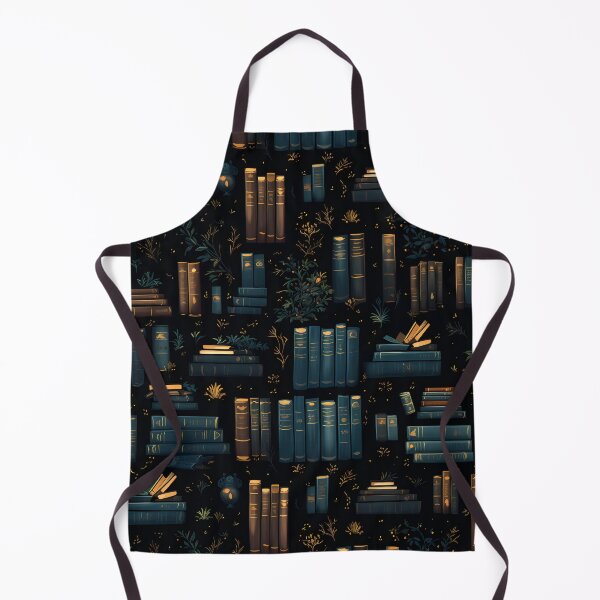 Item preview, Dark Academia Book Pattern designed and sold by christiangates.