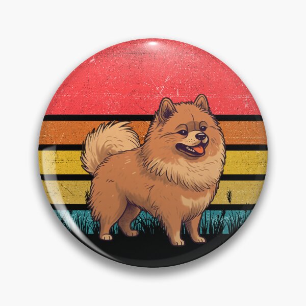 Item preview, German Spitz Vintage Retro Sunset designed and sold by rafaeltto.