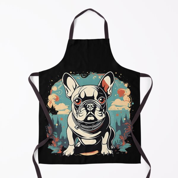 Item preview, French Bulldog Retro Vibes designed and sold by Studio-Pixel.