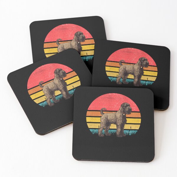 Item preview, Giant Schnauzer Vintage Retro Sunset designed and sold by rafaeltto.