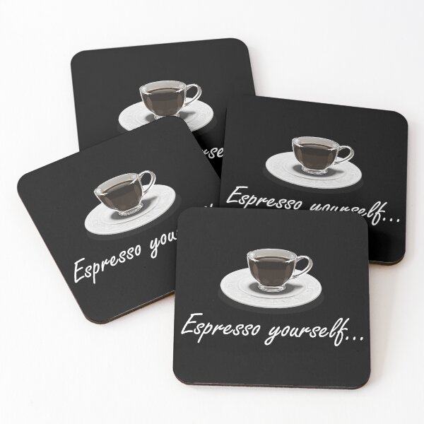 Item preview, Espresso yourself - White designed and sold by LaloParker.