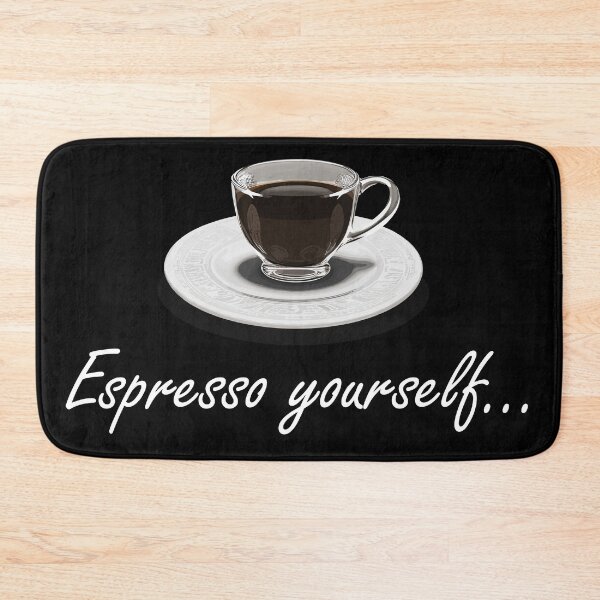 Item preview, Espresso yourself - White designed and sold by LaloParker.