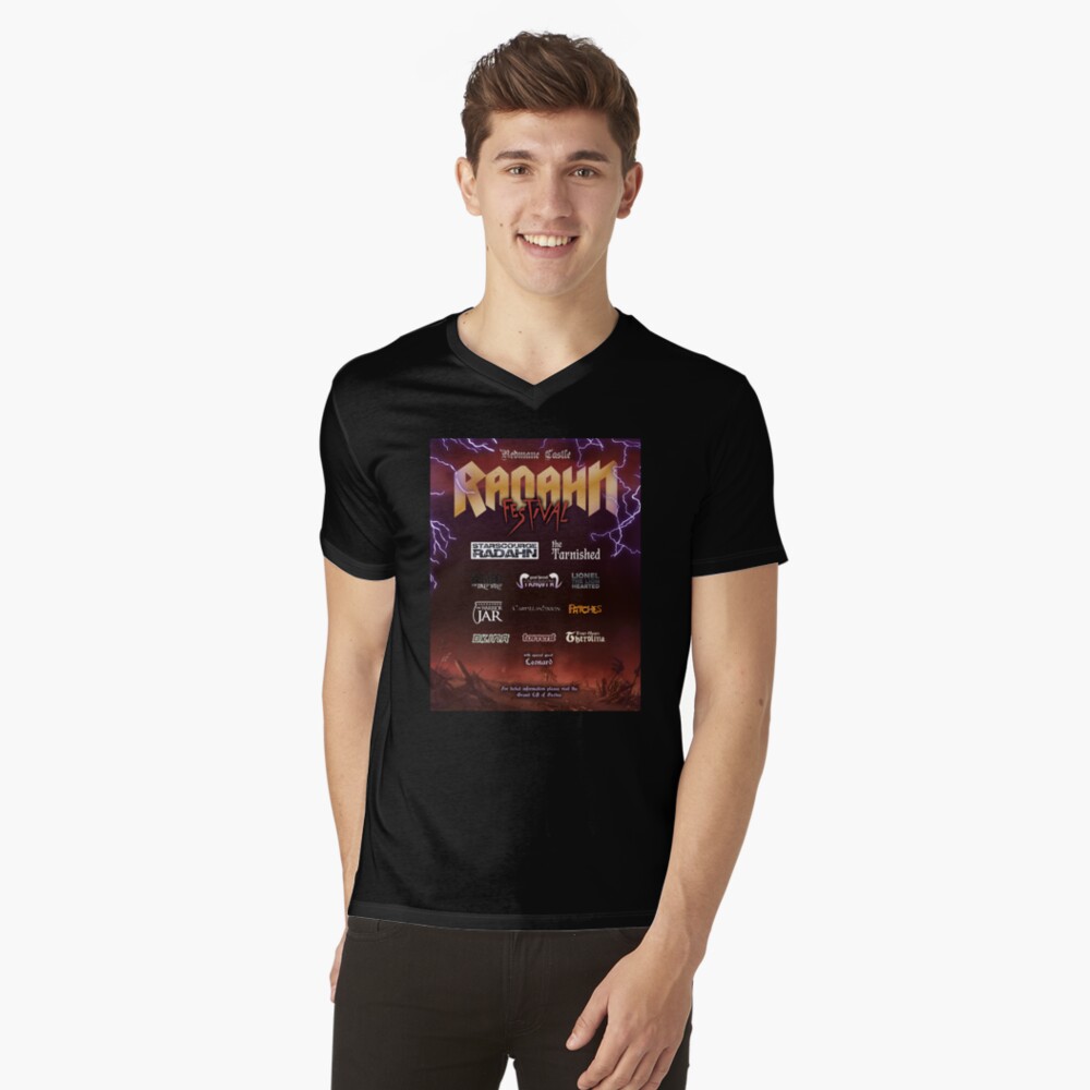 Item preview, V-Neck T-Shirt designed and sold by skibagpumpgod.