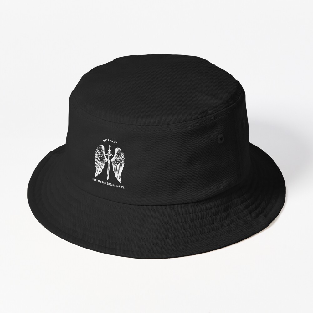 SAINT MICHAEL BUCKET HAT/SAINT/WHITE-