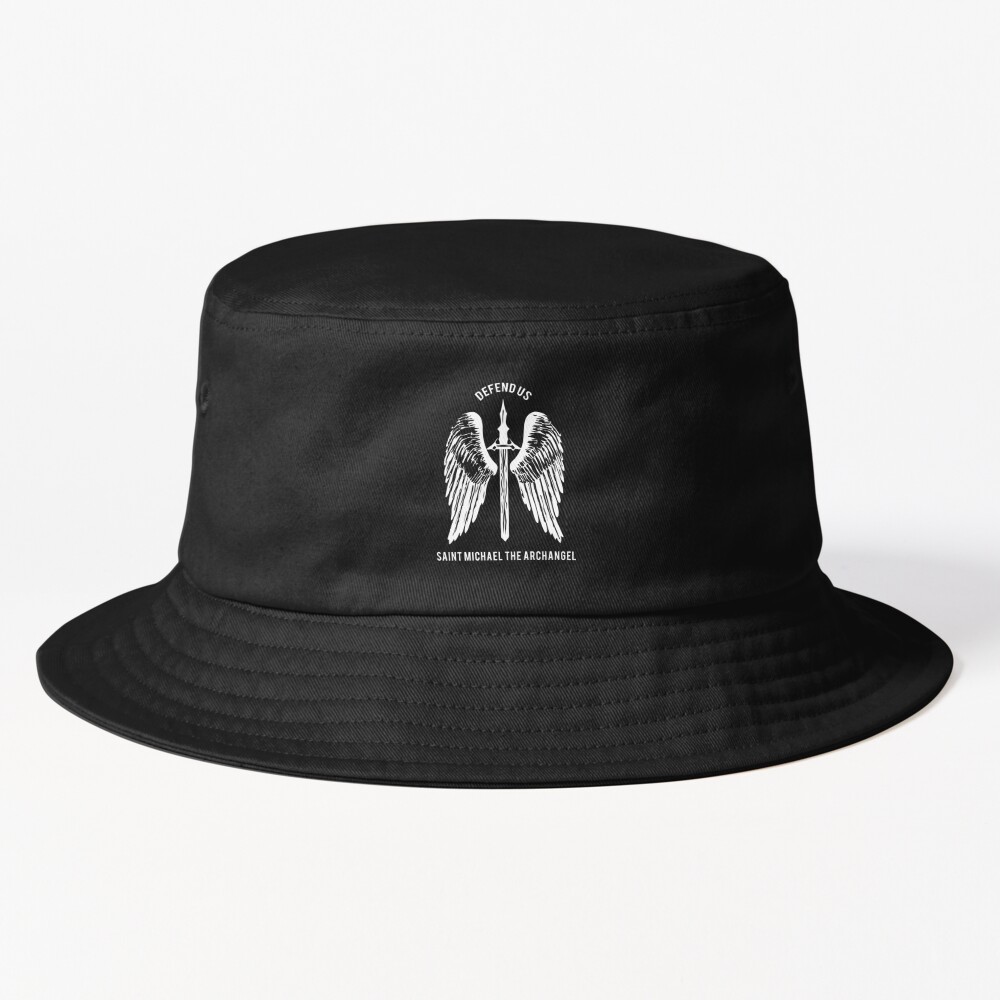 SAINT MICHAEL BUCKET HAT/SAINT/WHITE-