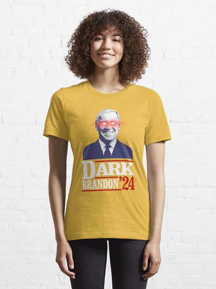 Dark Brandon 2024 (Unisex Black Tee) - Minnesota DFL Webstore