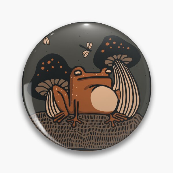Item preview, Frog, Mushrooms, and Fireflies designed and sold by emimo.