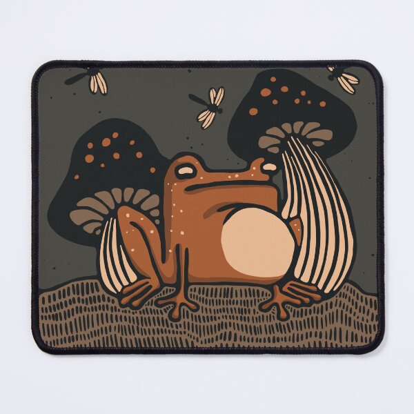 Item preview, Frog, Mushrooms, and Fireflies designed and sold by emimo.