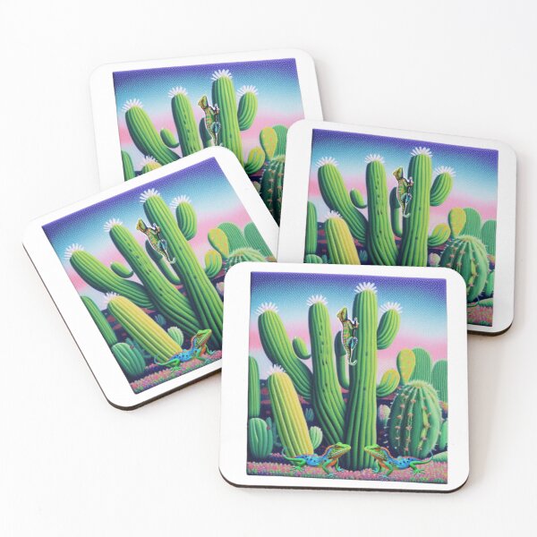Item preview, Cactus lizards  designed and sold by Roxburylane.