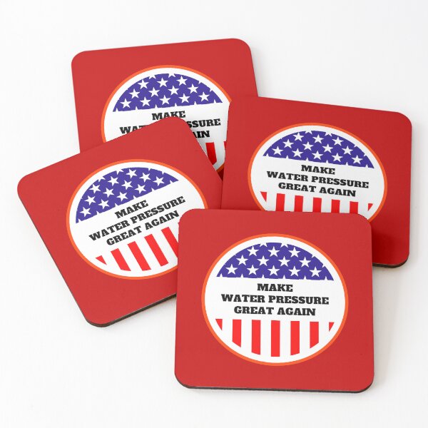 Item preview, Make Water Pressure Great Again designed and sold by FunnyFactDesign.