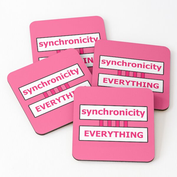 Item preview, Synchronicity Everything is Connected Jungian Philosophy 1111 - Pink 1 of 4 designed and sold by Beachy.