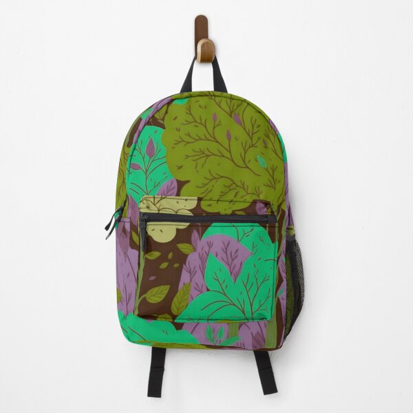 Item preview, Green Rainbow Forest Trees Pattern designed and sold by druidwolfart.