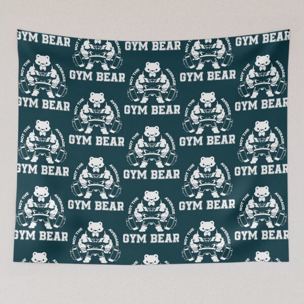 Item preview, Not the Average GYM BEAR   designed and sold by iahmccarthy.