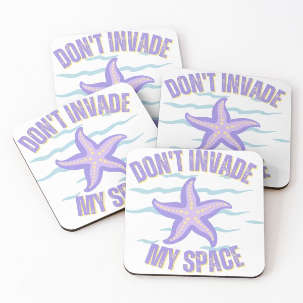 Item preview, Don't Invade My Space Northern Pacific Seastar, Invasive Species Awareness designed and sold by mermaidmegan.