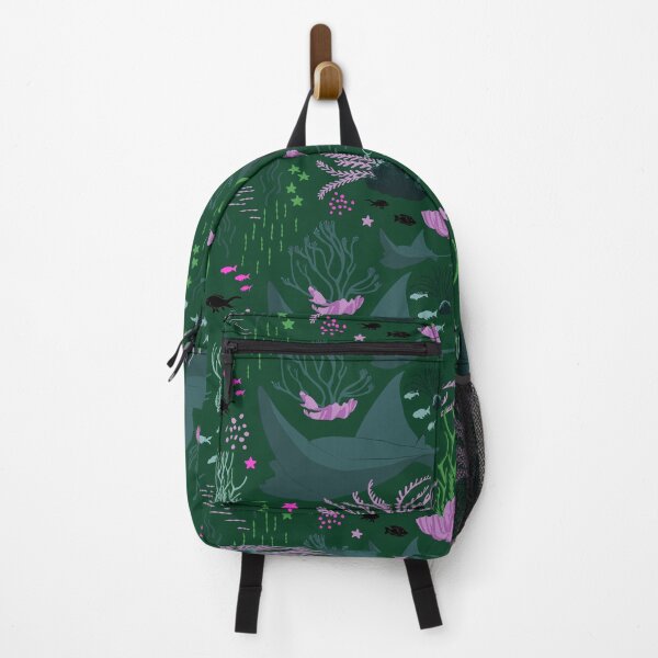 Item preview, Coral Reef Under the Sea - Green designed and sold by SquibbleDesign.