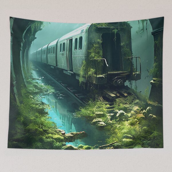 Item preview, Abandoned Subway designed and sold by DigitizedArt.