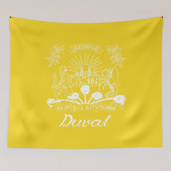 Item preview, Duval Crest White Lettering on Gold designed and sold by DuvalCrest.